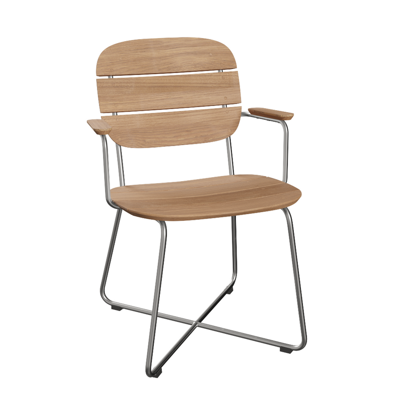 Lilium Outdoor Spisestol med Arm