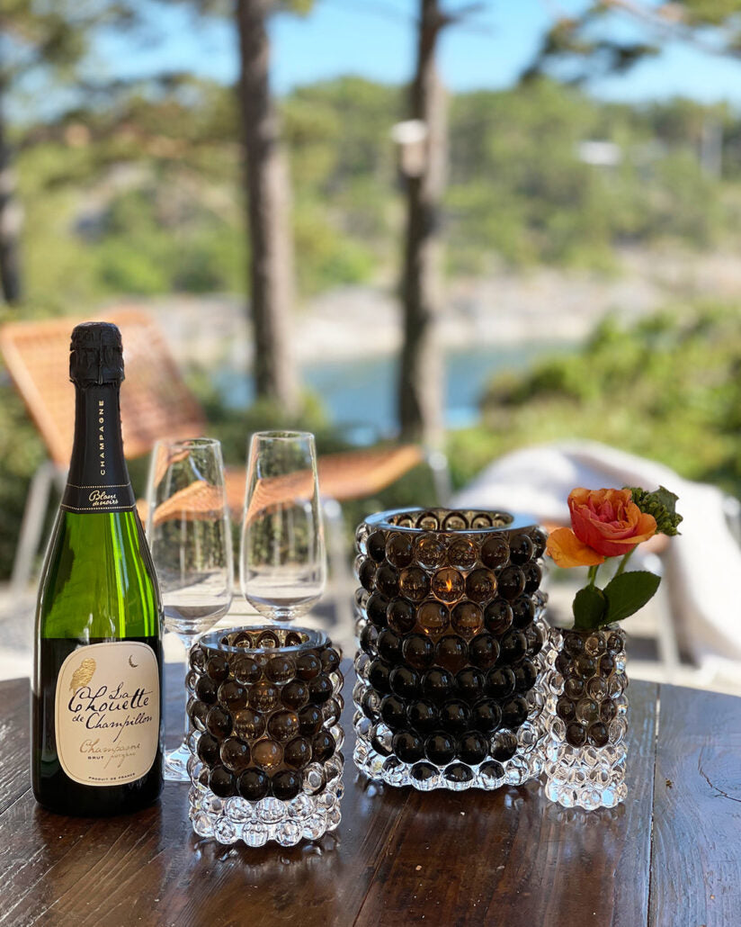 Hurricane Boule Large Tobacco Lyslykt