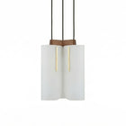 Modernist Triple Drop Pendel