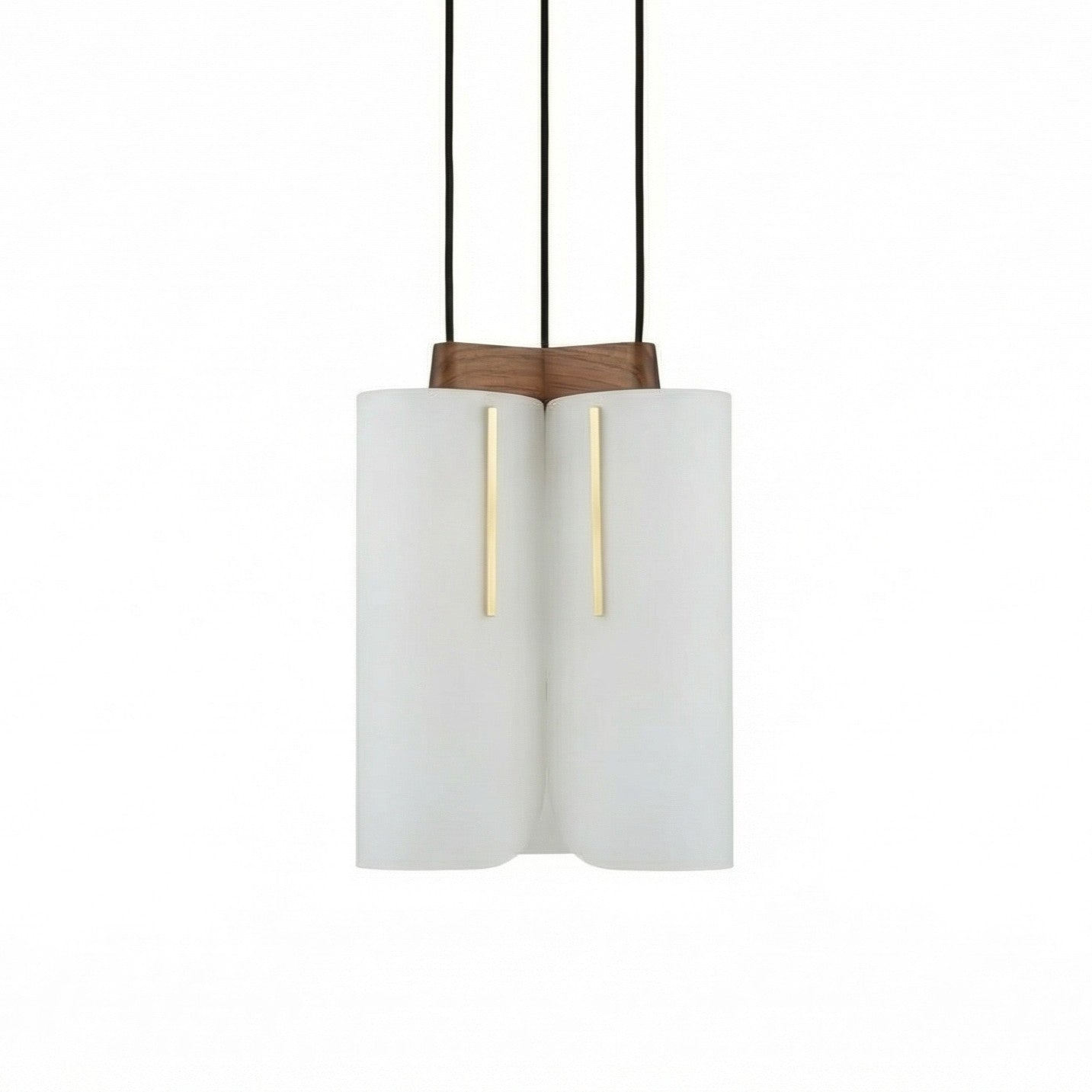 Modernist Triple Drop Pendel