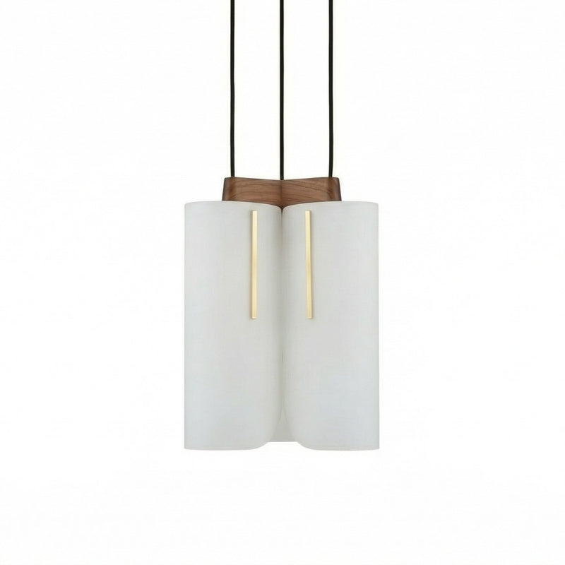 Modernist Triple Drop Pendel