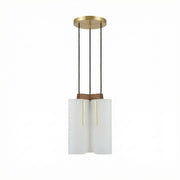 Modernist Triple Drop Pendel