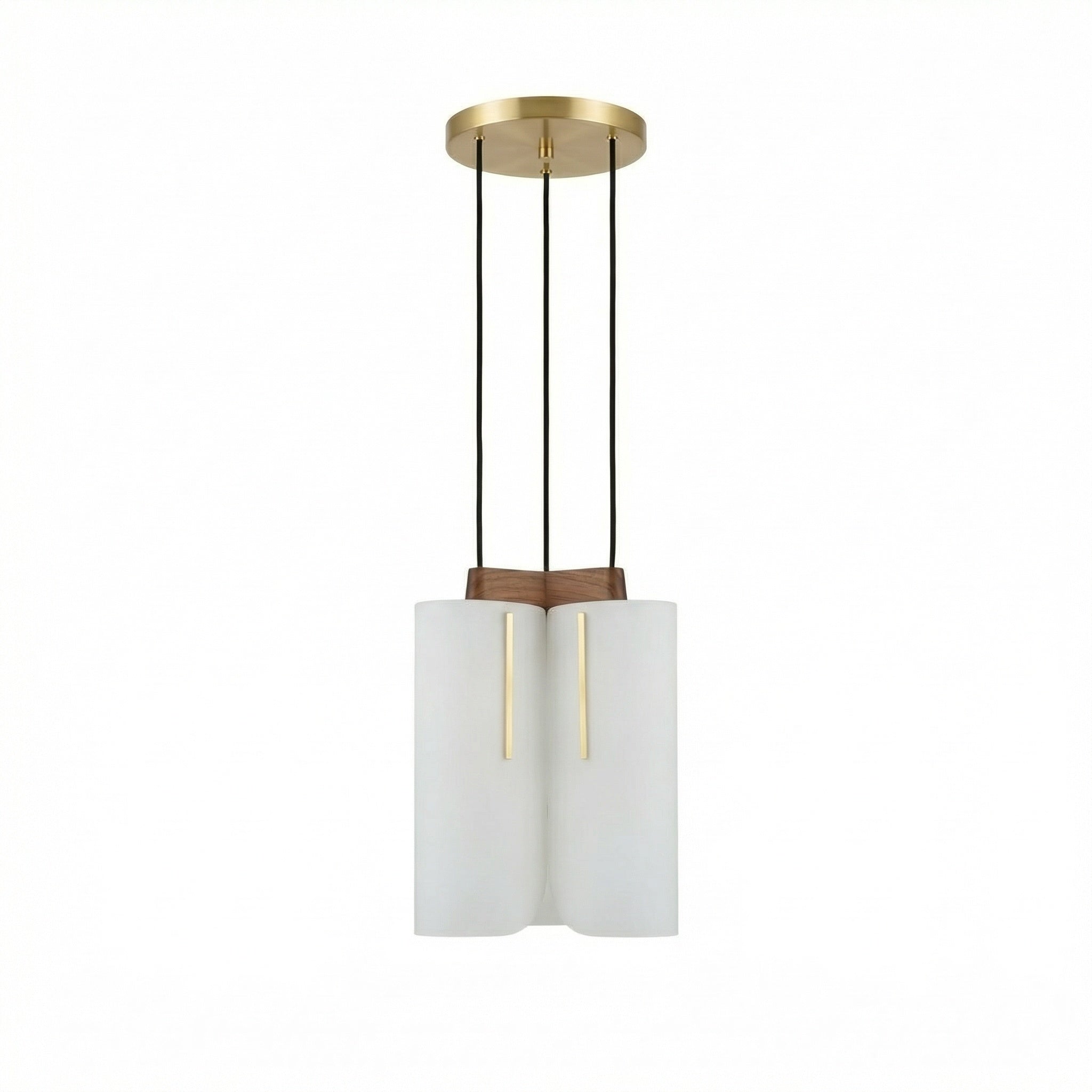 Modernist Triple Drop Pendel