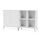 Montana PAIR Sideboard i fargen New White, lakkert MDF med rent og tidløst uttrykk.