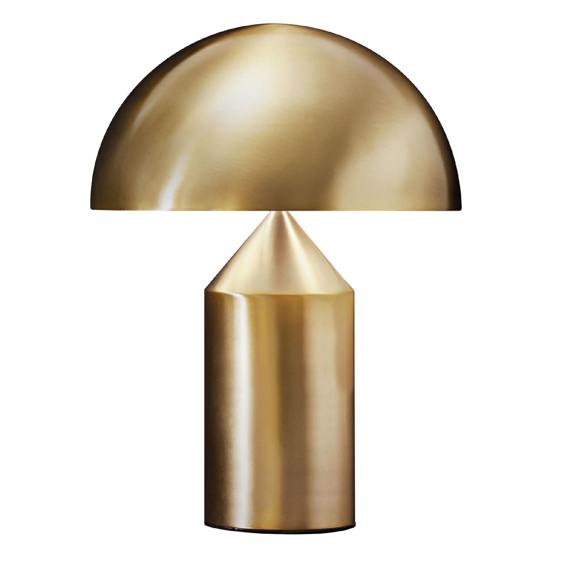 Stor bordlampe fra Oluce, Atollo Large i messing