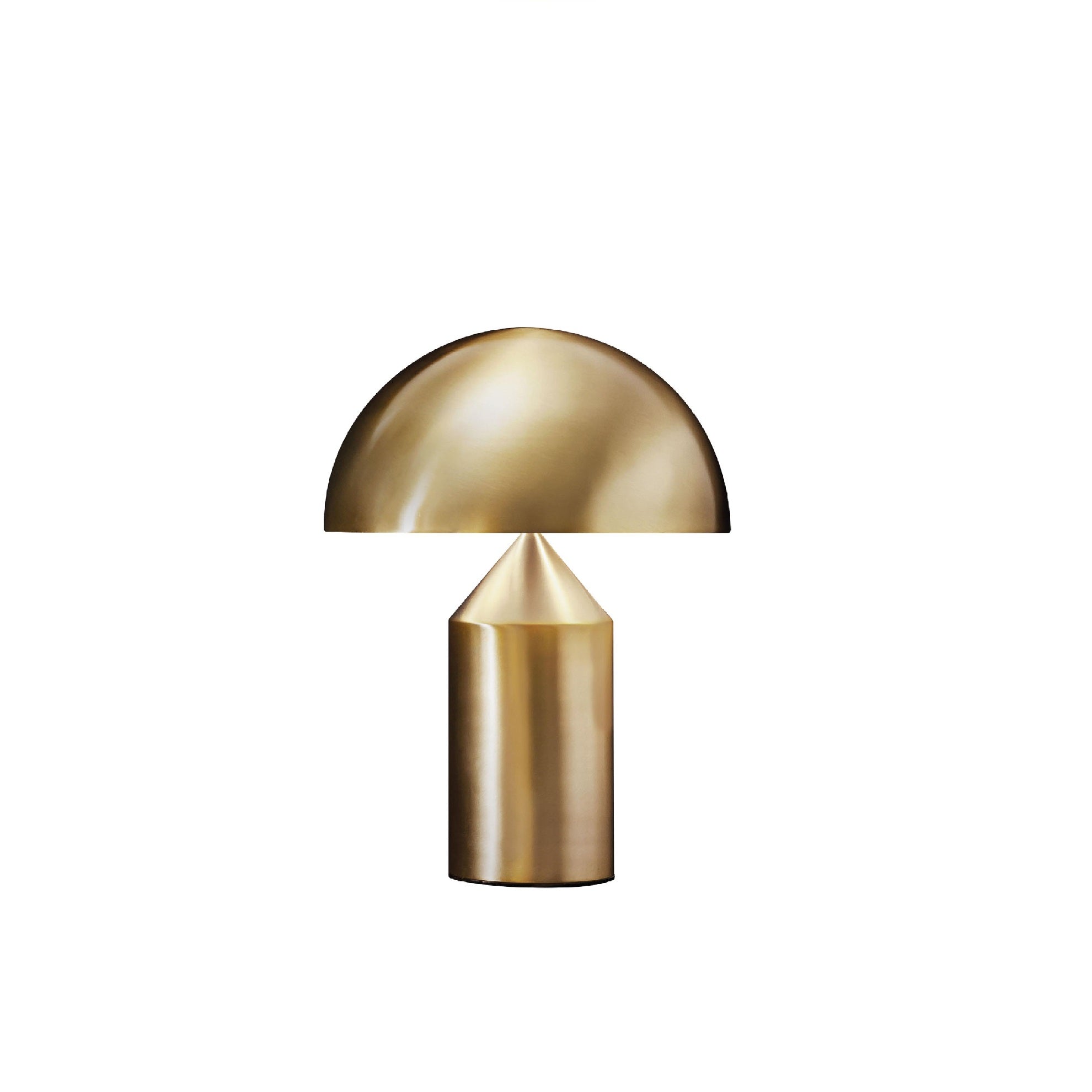 Atollo Small bordlampe i gull fra Oluce