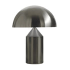 Atollo Large Bordlampe i satin nickel
