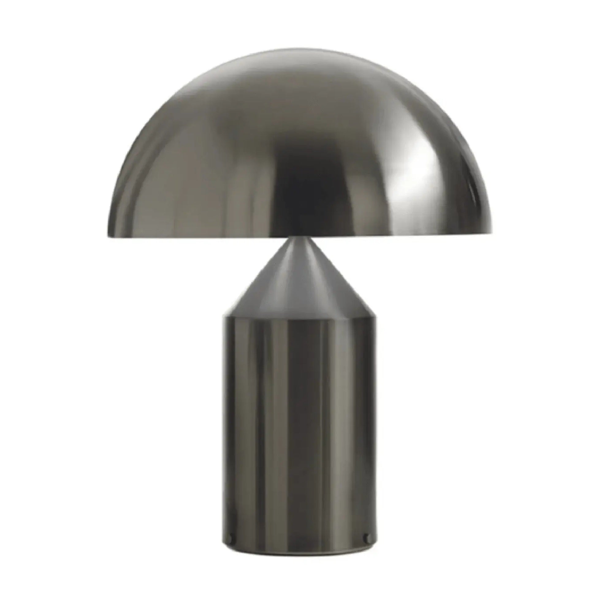 Atollo Large Bordlampe i satin nickel
