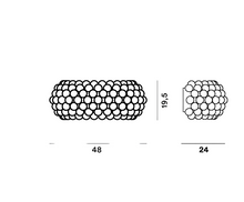 Caboche Plus Media Vegglampe