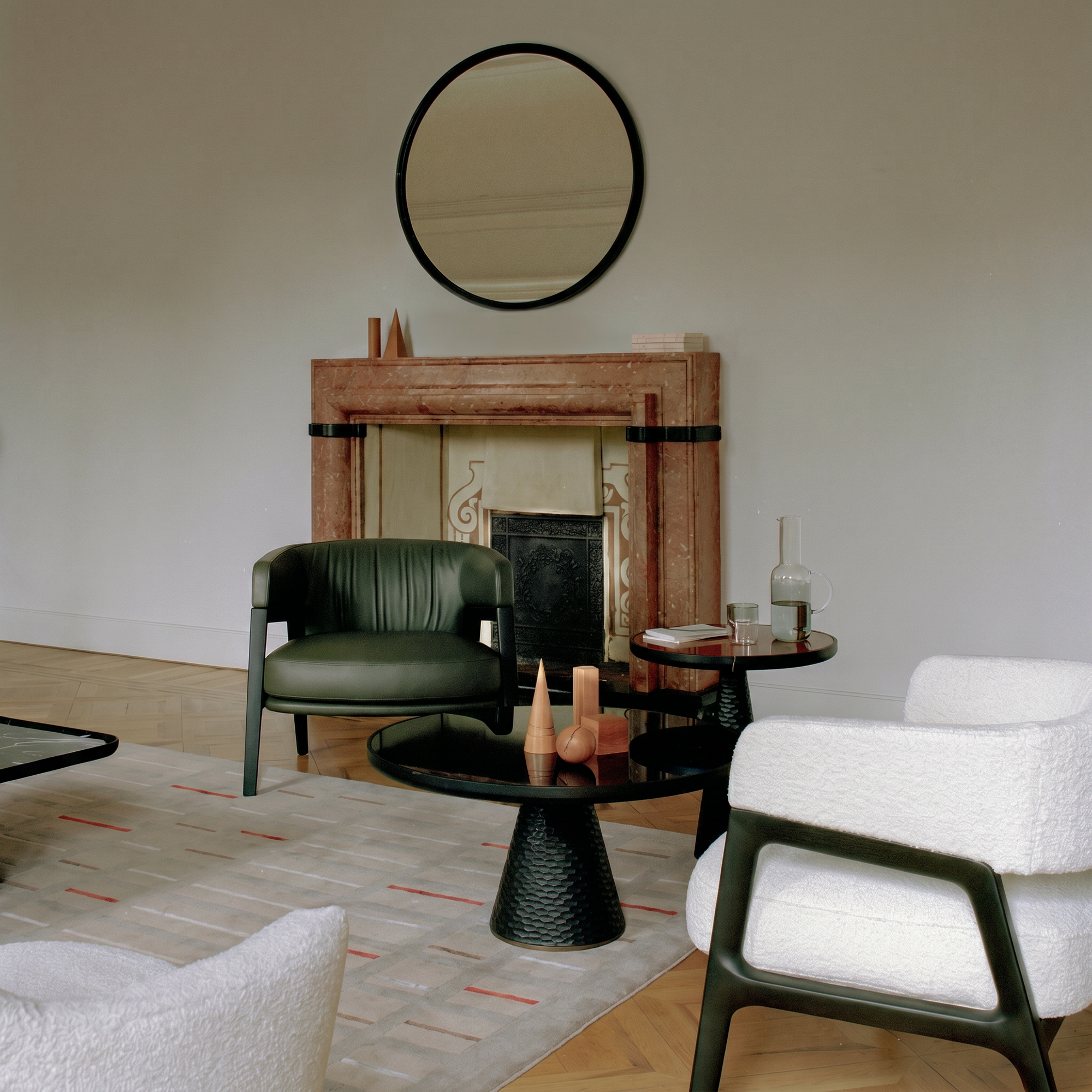 Duo Pedestal Sidebord