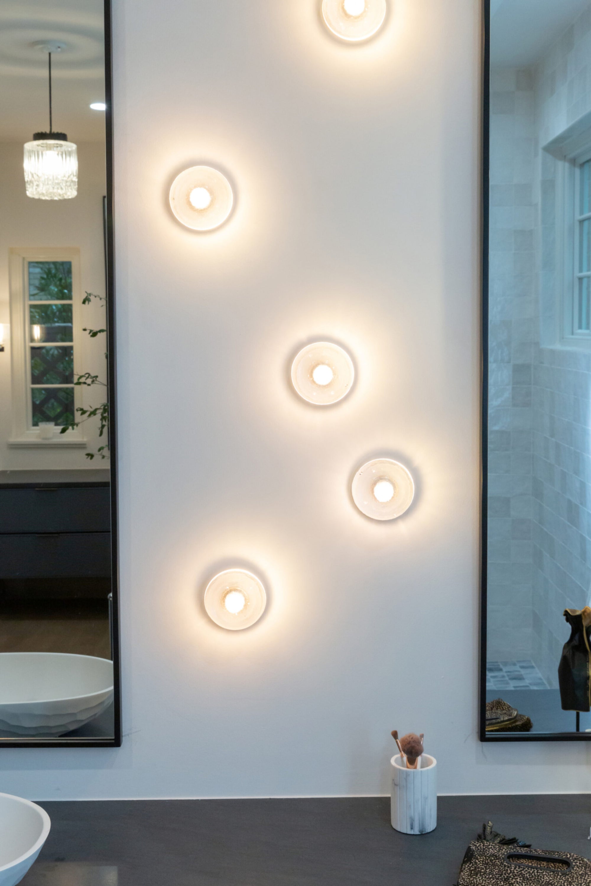 bocci lampe til bad i glass led ip65
