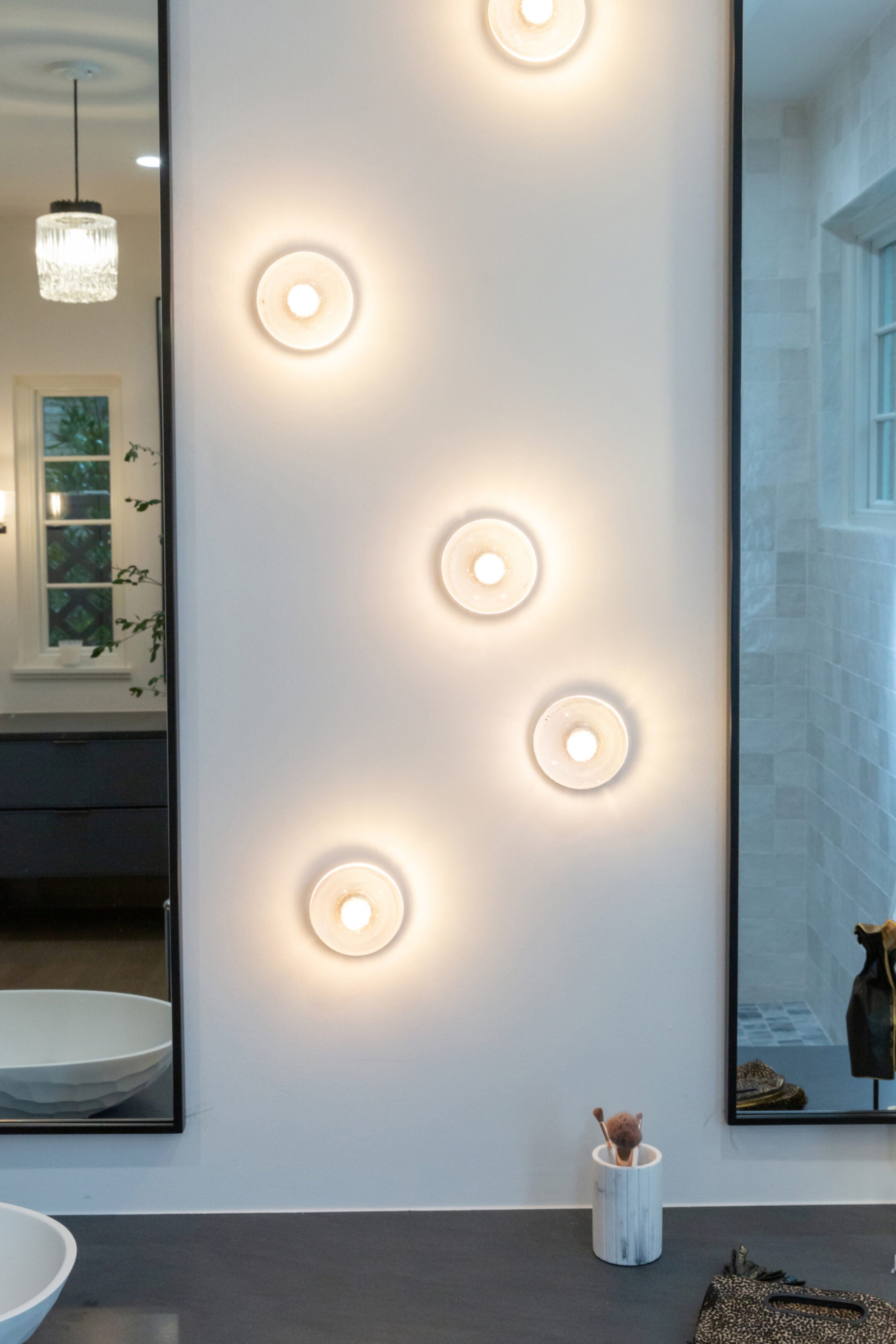 bocci lampe til bad i glass led ip65