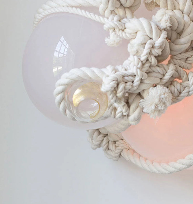 Knotty Bubbles Large Vegglampe