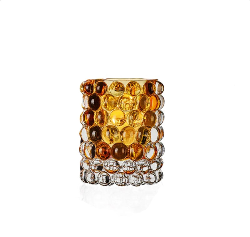 Hurricane Boule Amber Lyslykt