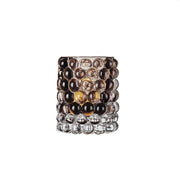 Skogsberg og Smart Hurricane Boule lyslykt for telys i fargen tobacco