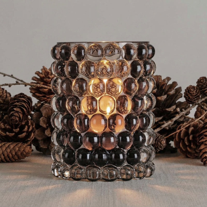 Lyslykt i fargen Tobacco fra Skogsberg og Smart