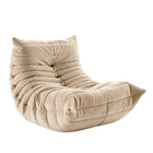 Ligne Roset Togo Fireside Lounge Chair i Alcantara Sand 