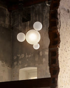 Giopato & Coombes Bolle 04 Frosted Taklampe med frostet glass 