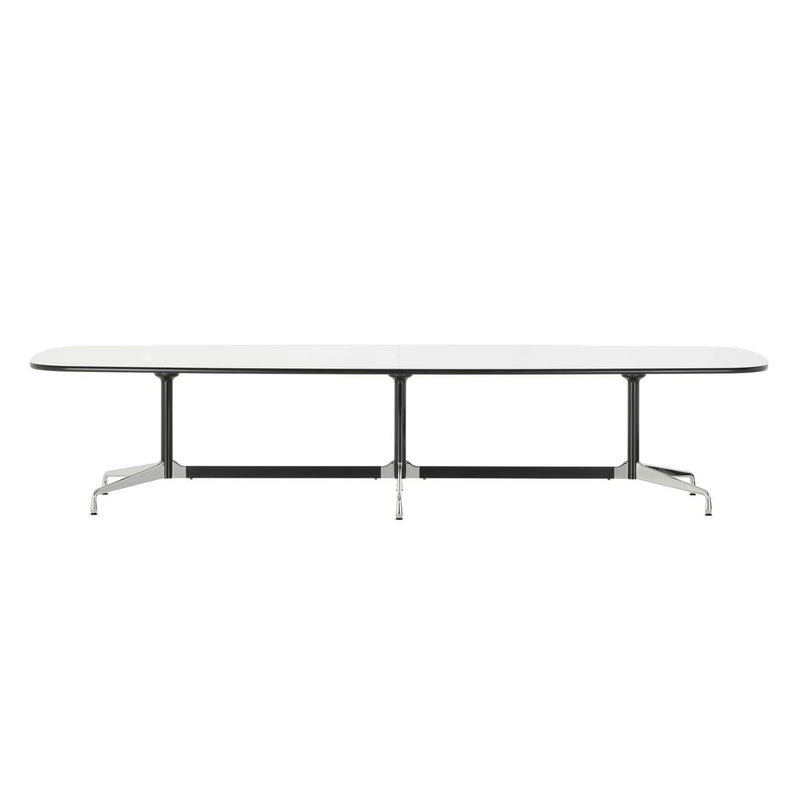 Eames Segmented møtebord fra Vitra med lang, rektangulær bordplate