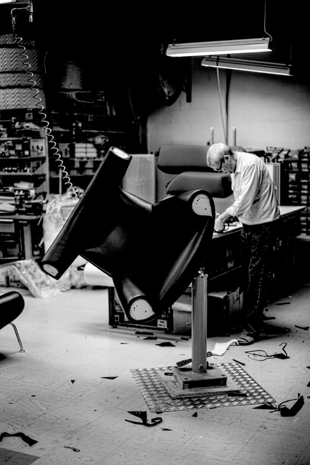 Fredericia Wegner Ox Chair Produksjon