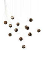 Bocci 93.13 Sculptural Cable Pendel, 93 13 Sculptural Cable Nikkel slukket