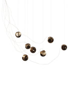 Bocci 93.7 Sculptural Cable Pendel, 93 7 Sculptural Cable Nikkel slukket