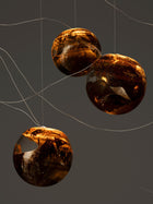 Bocci 93.7 Sculptural Cable Pendel, 93 7 Sculptural Cable Nikkel Detail
