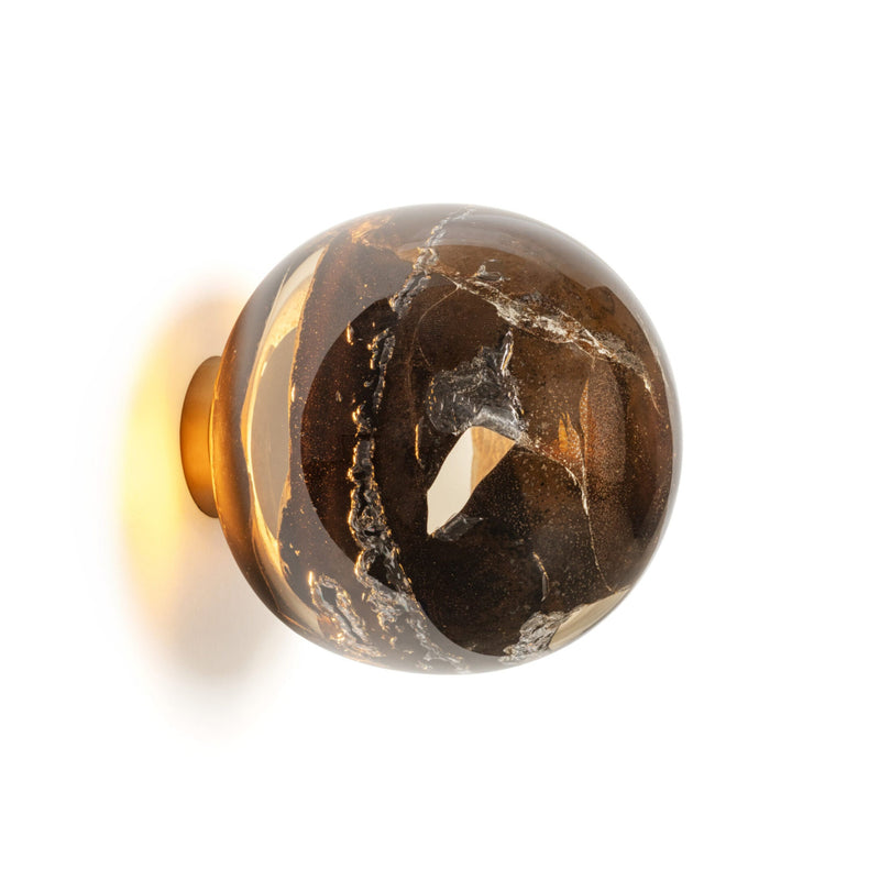Bocci 93s Brass Vegg- og Taklampe, 93s Messing tent