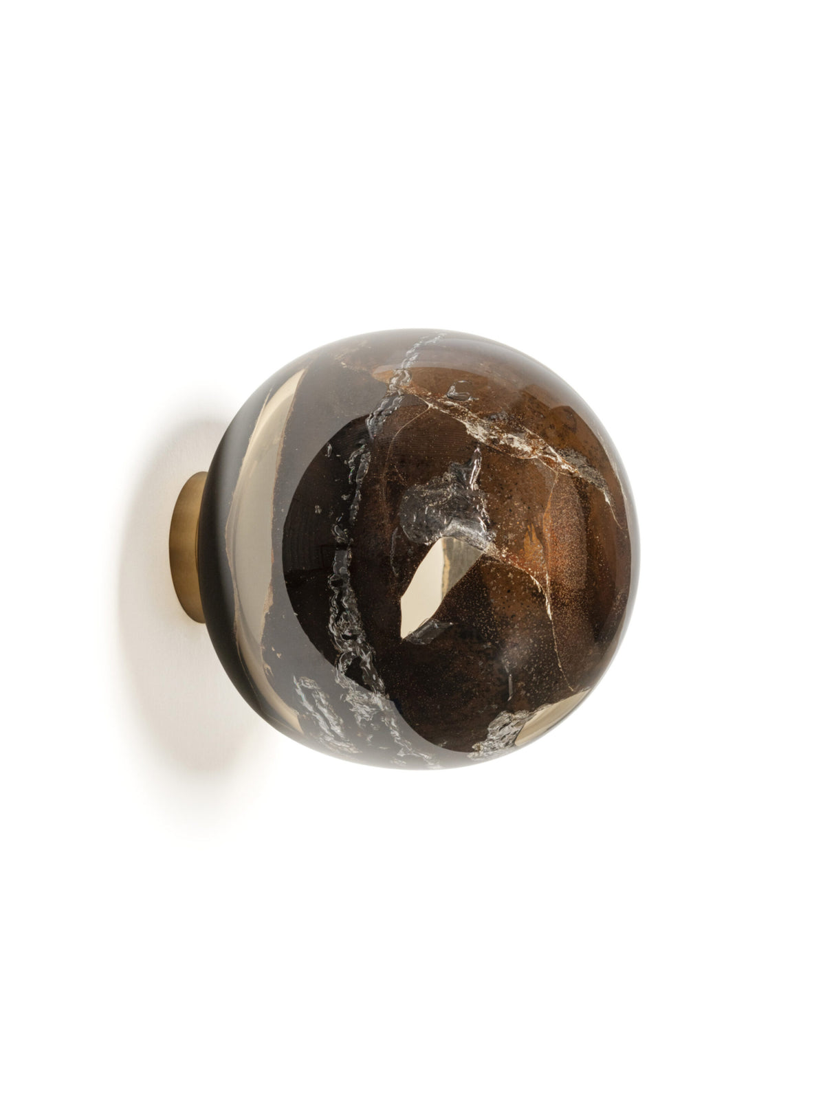 Bocci 93s Brass Vegg- og Taklampe, 93s Messing slukket