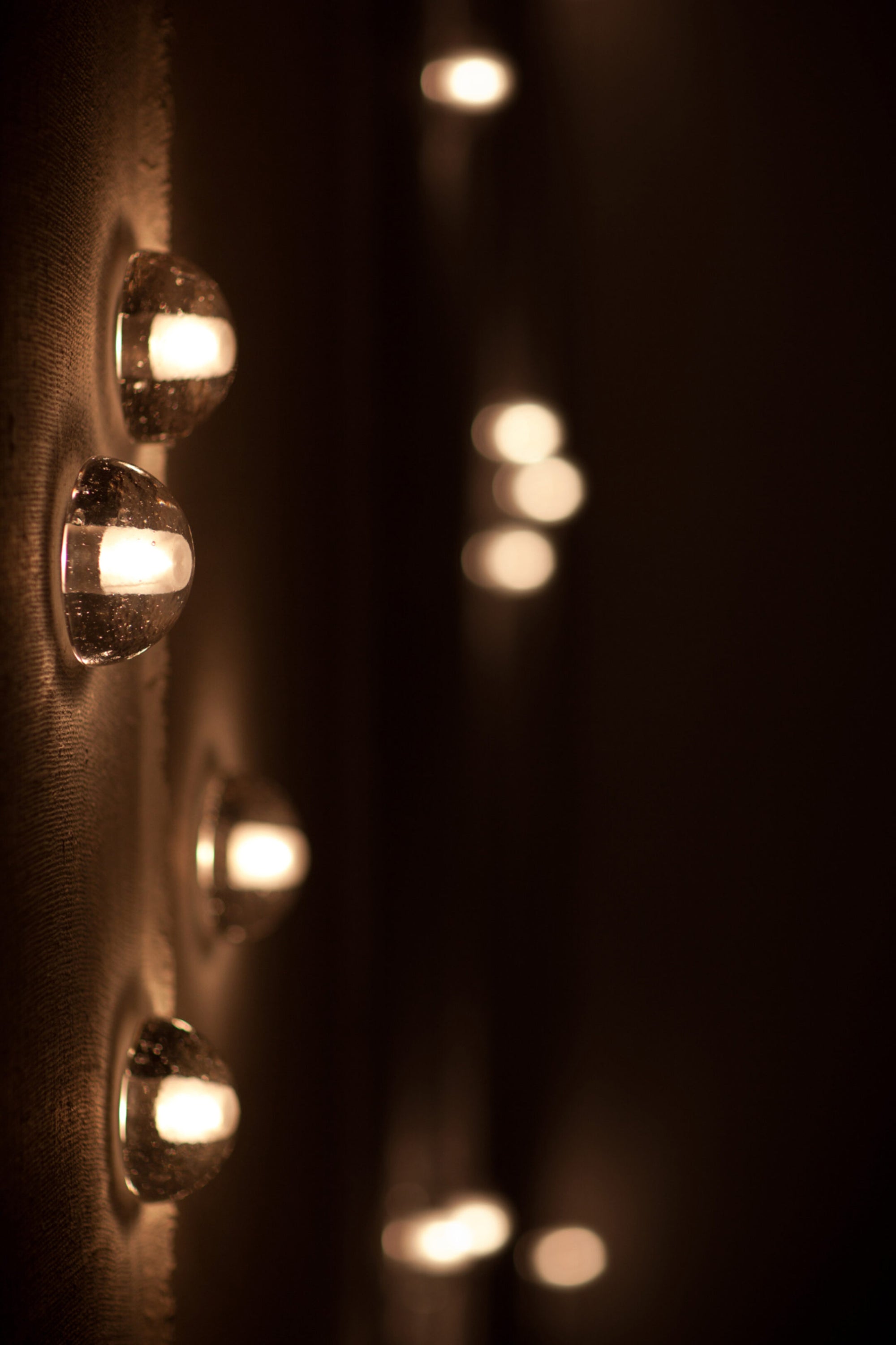 design baderomslampe i glass fra bocci
