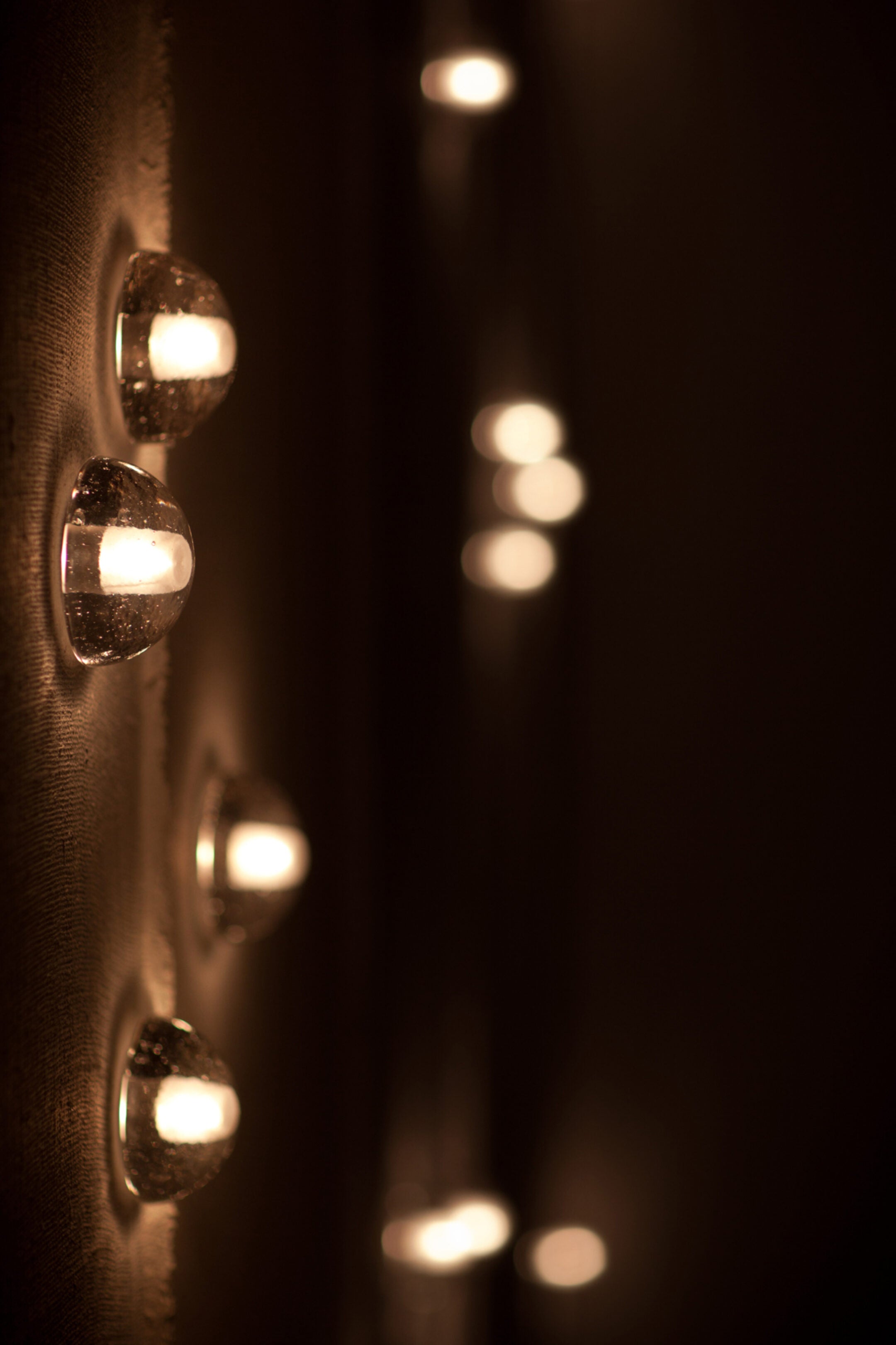 design baderomslampe i glass fra bocci