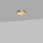 Anvers taklampe og vegglampe fra CTO Lighting med rund alabastskive i metallramme