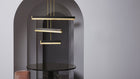 Artes Collective pendel fra CTO Lighting med tre lineære alabastelementer