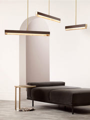 Artes pendel fra CTO Lighting med avlang alabastskjerm og smalt metalloppheng