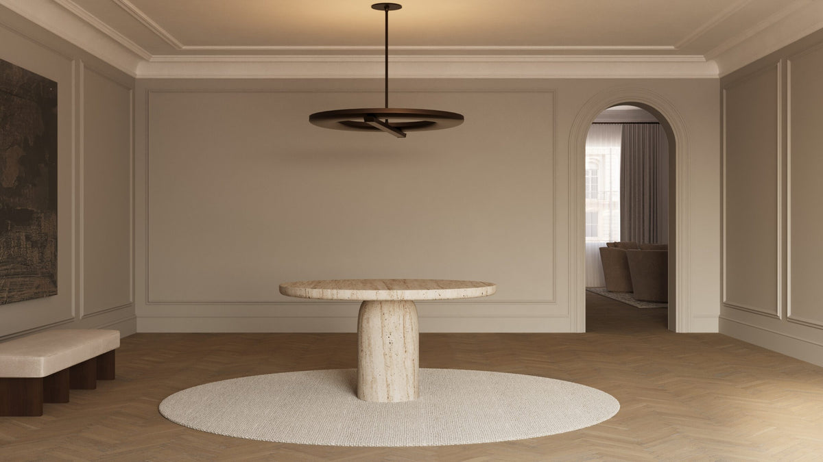 Ceres Uplighter Pendel fra CTO Lighting sett fra undersiden