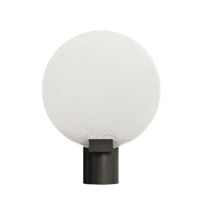 Nimbus Vegglampe fra CTO Lighting med glassfelt og mørkt metall