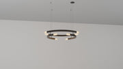 Trace Circular Pendel fra CTO Lighting Large med sirkulær komposisjon
