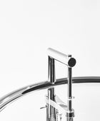 Adjustable Table Eileen Gray bord i krom og glass E1027