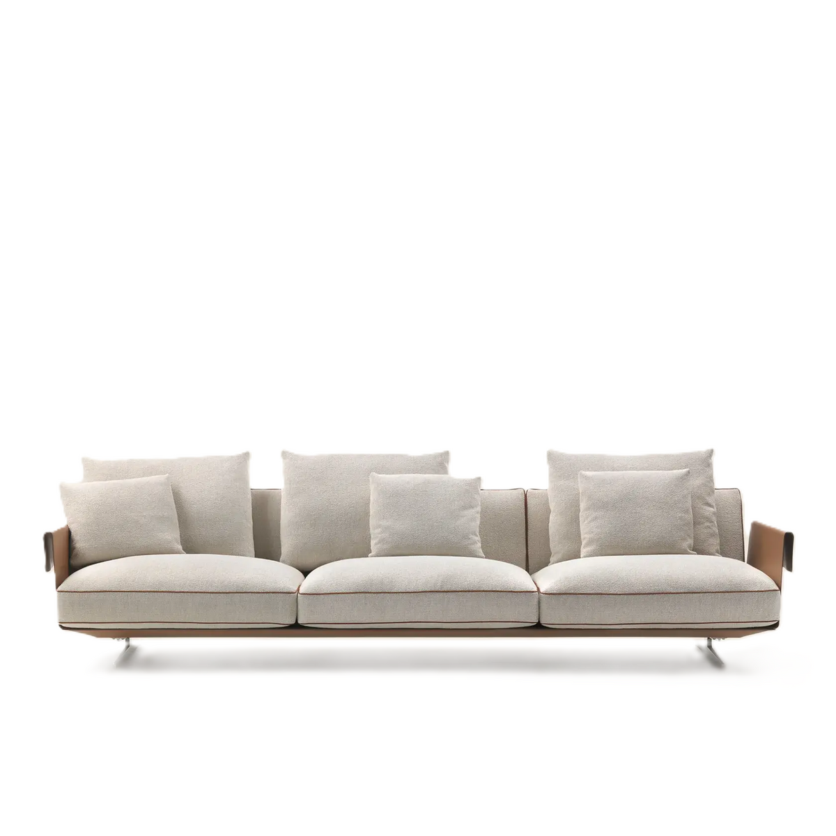 Flexform Bretton sofa, sett forfra