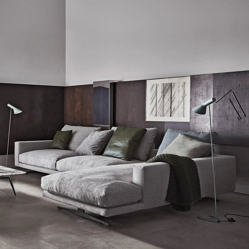 Flexform Campiello sofa, som hjørnesofa i et stuemiljø