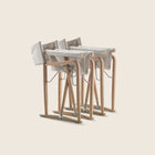 Flexform Luchino Outdoor loungestol, sammenfoldede stoler