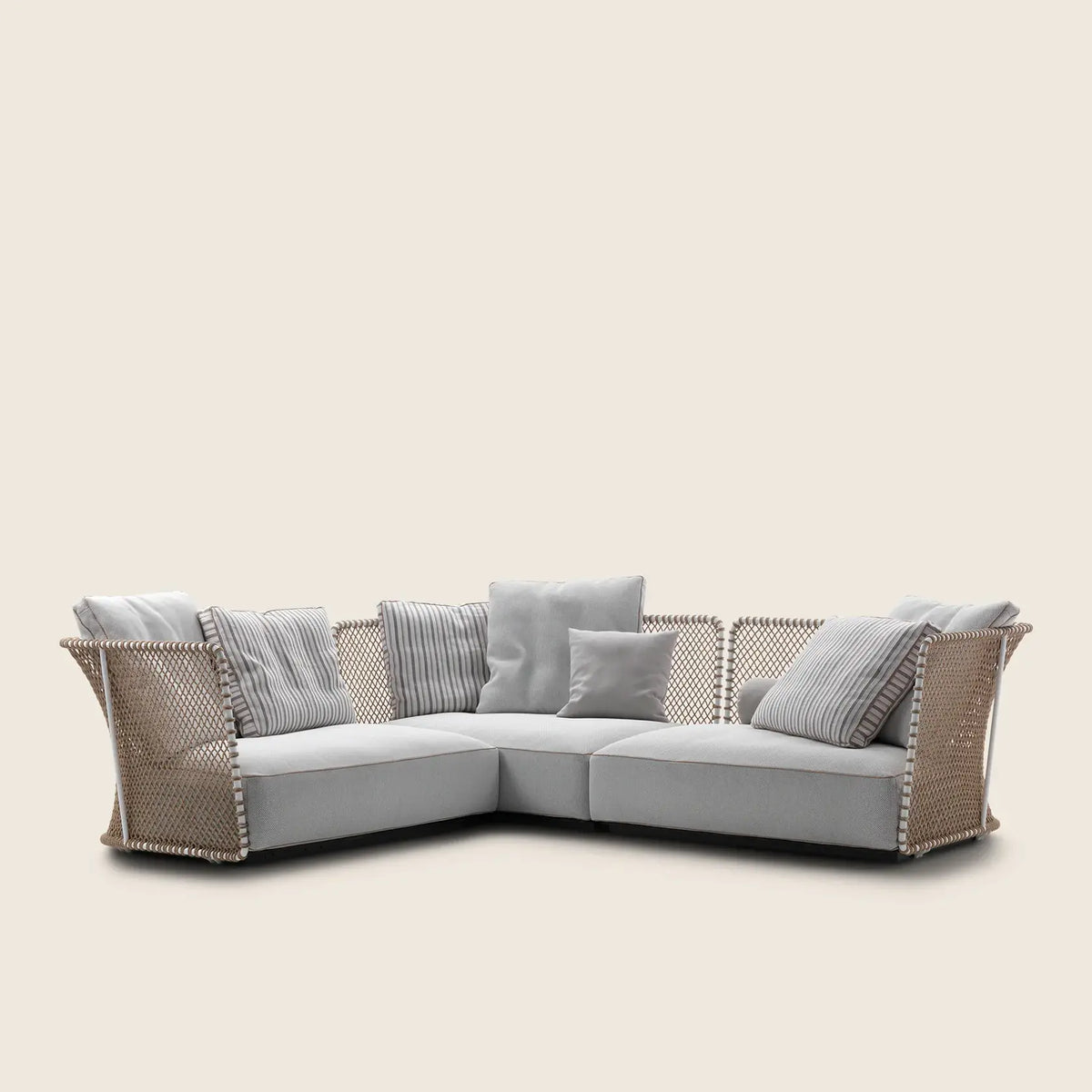 Flexform Oasis Outdoor sofa, som hjørnesofa