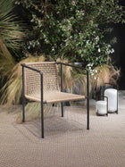 Flexform Ottavia Outdoor loungestol, i et utendørsmiljø