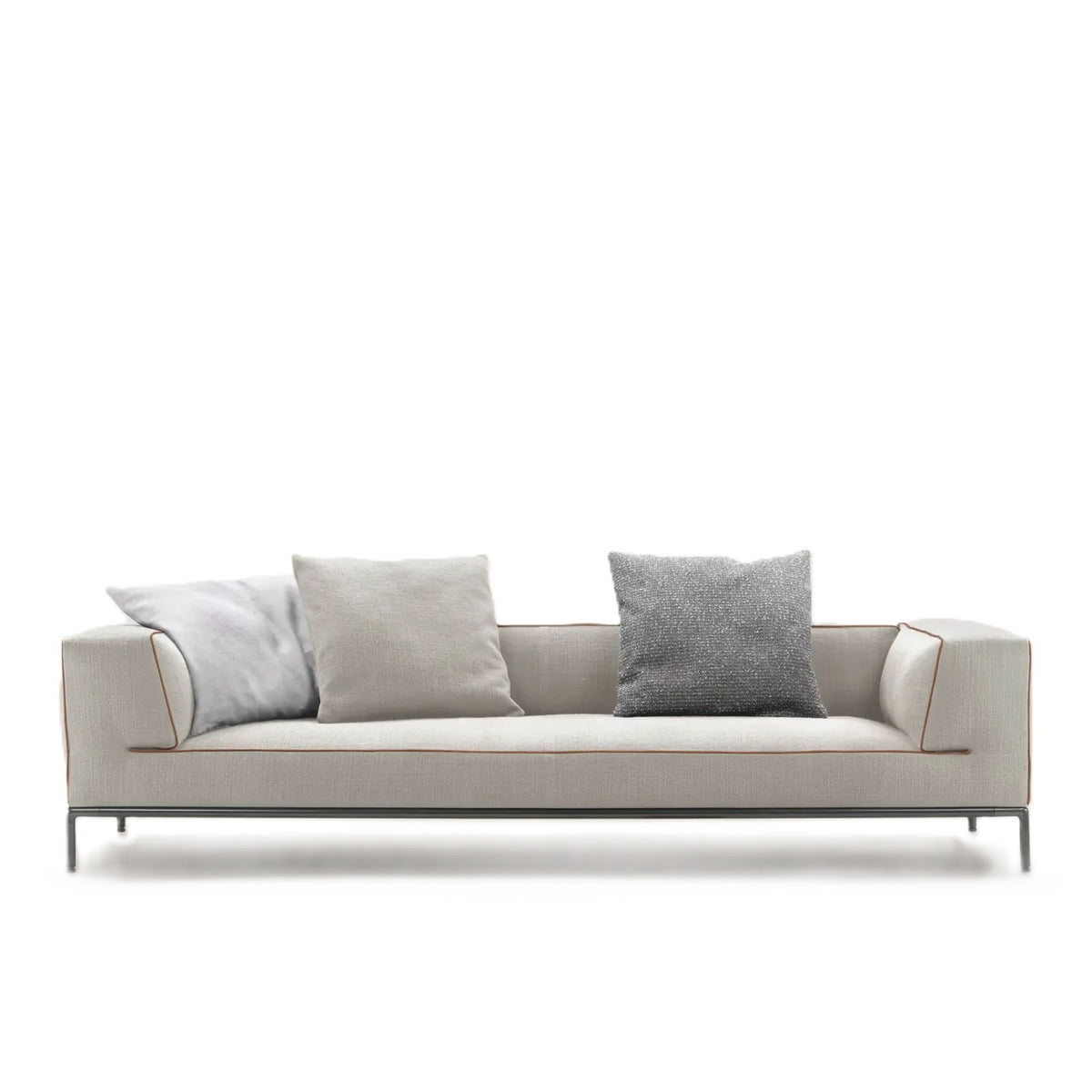 Flexform Perry Up sofa, sett forfra