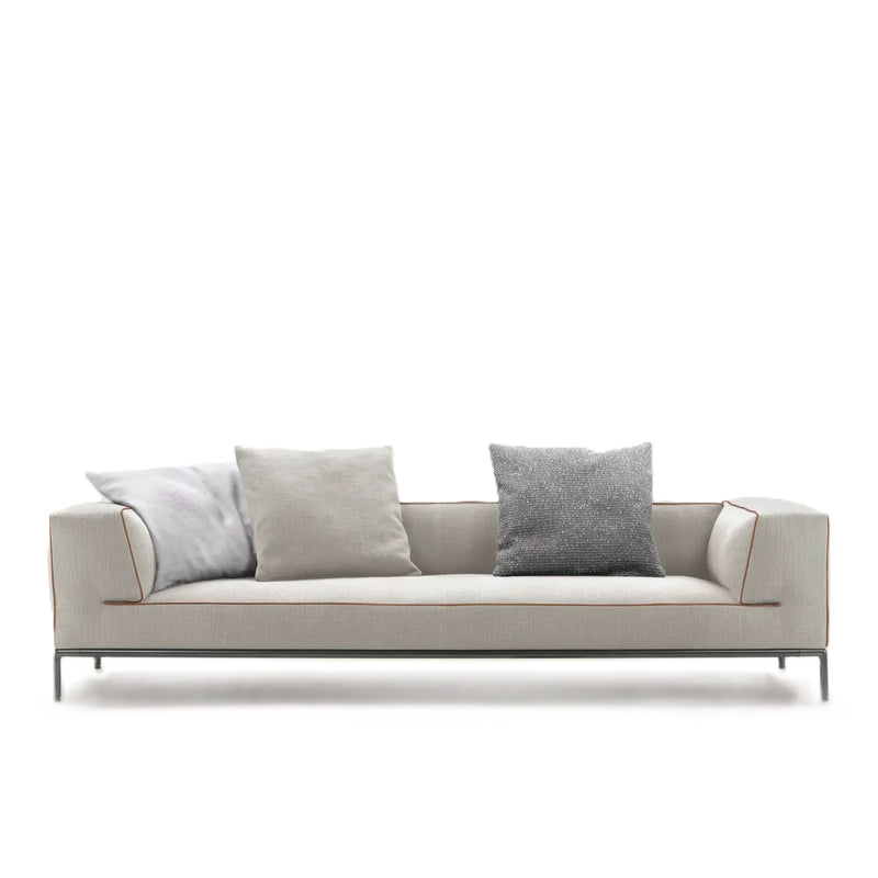 Flexform Perry Up sofa, sett forfra