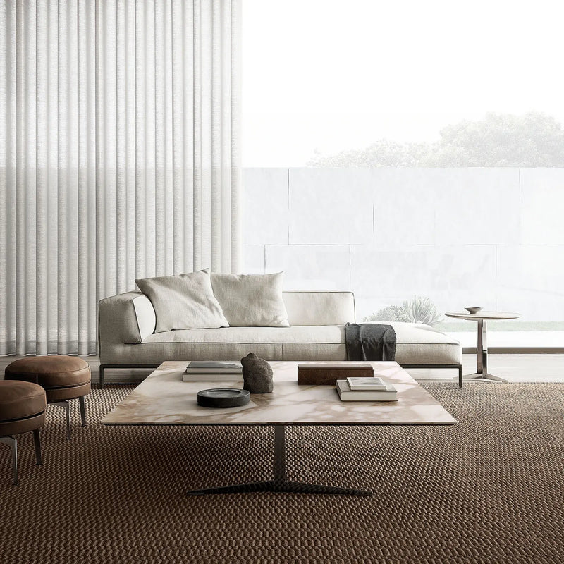 Flexform Perry Up sofa, i et stuemiljø