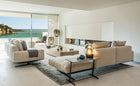 Flexform Soft Dream sofa, som moduloppsett i et stuemiljø