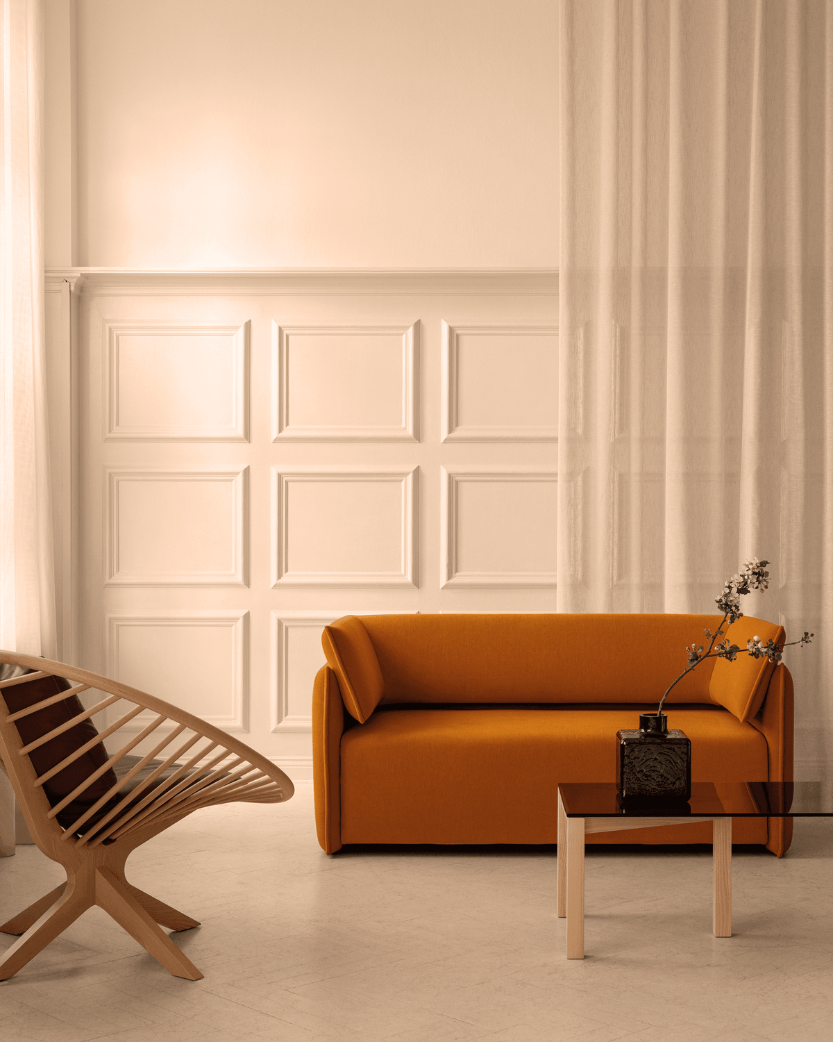 Boxlike 2-seter Sofa fra Fogia i miljø