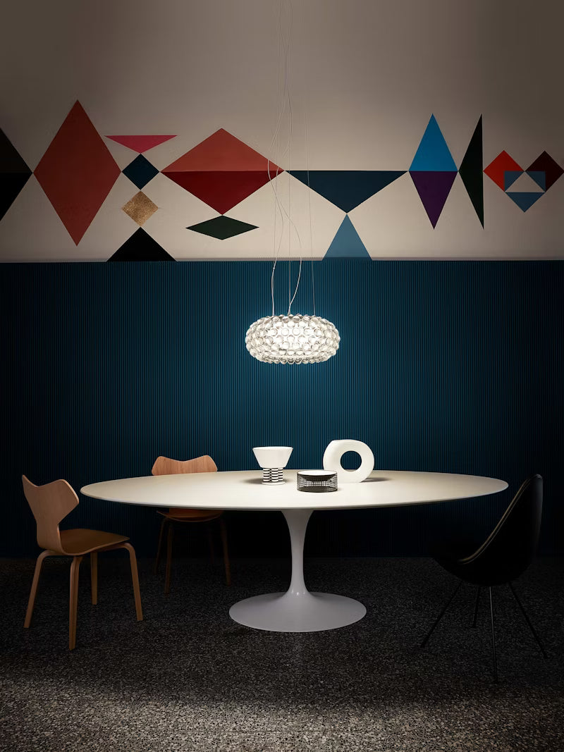 Caboche Media taklampe over spisebord 