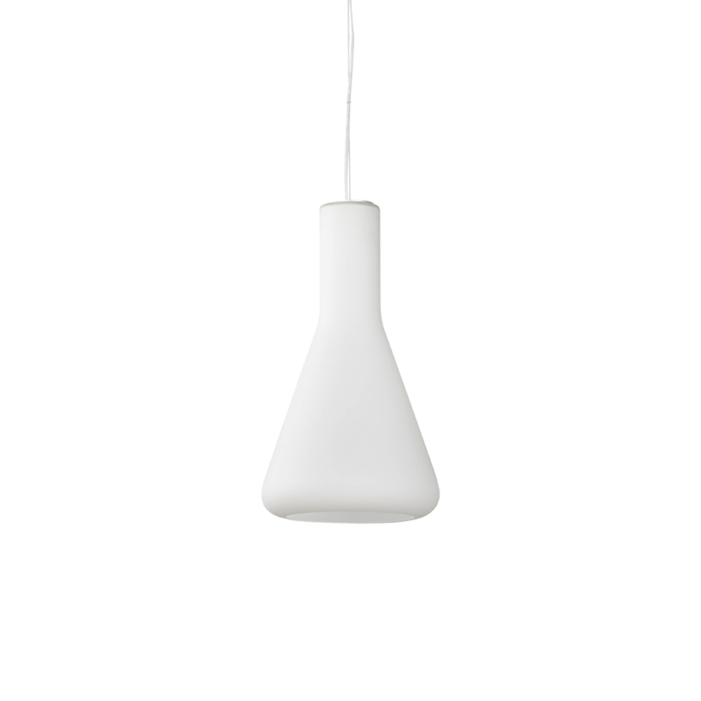 Shuttle Pendel Small White Matt - Utstillingsmodell
